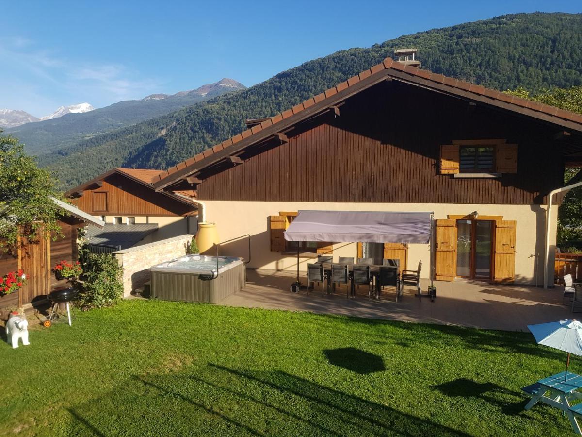 Chalet Avec Jacuzzi, Billard, Jardin Clos, Proche Paradiski La Plagne Exterior foto